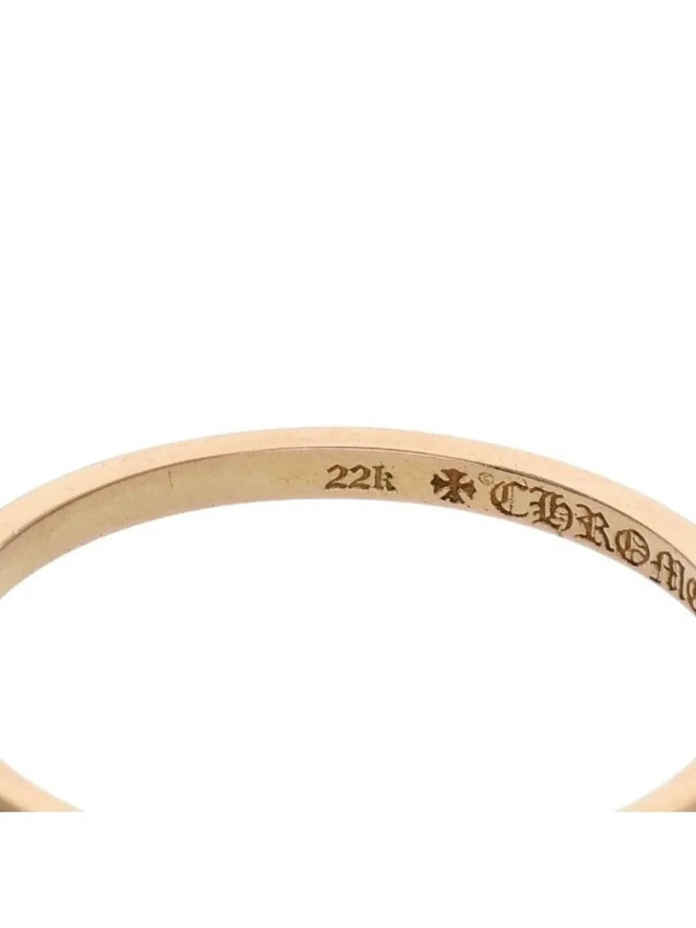 Chrome Hearts 22k Bbblgm Wedding 22k Bubblegum Gold Ring